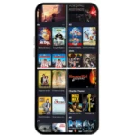 Magis Tv Apk (en) 6 Kids and animated section with titles like Ne Zha, Doraemon, and Firebuds.